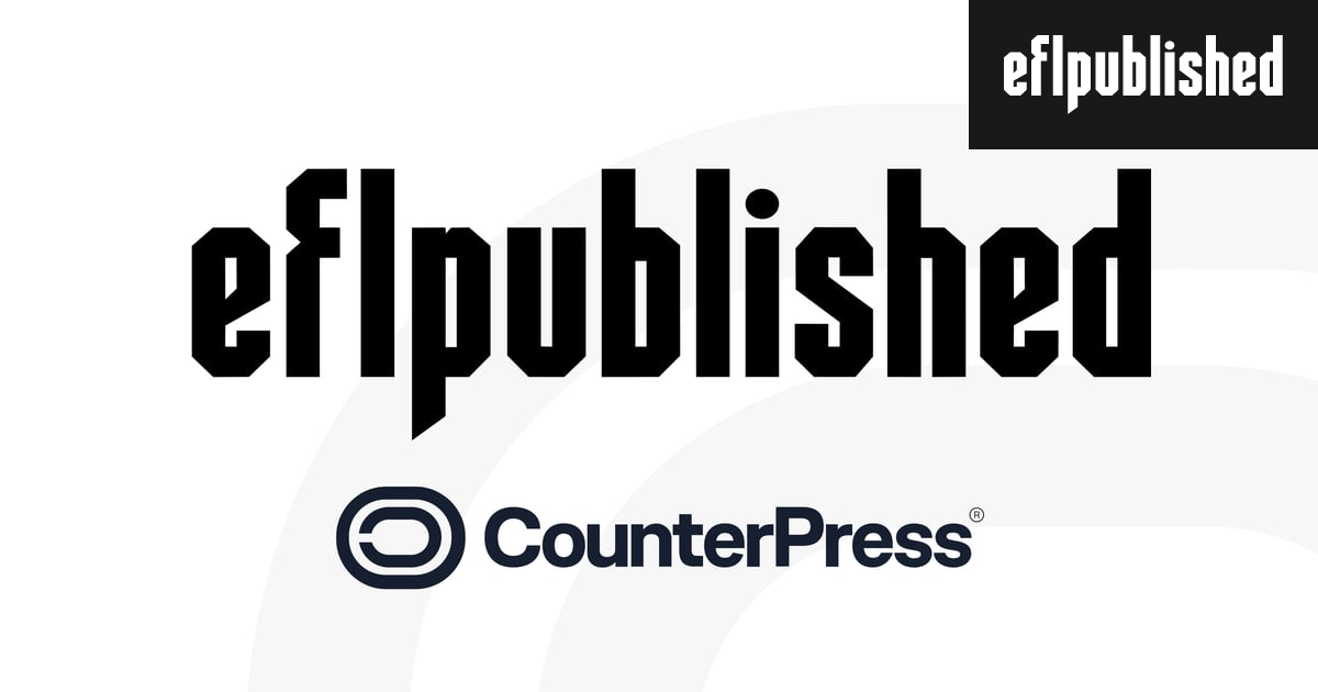 Welcome to eflpublished